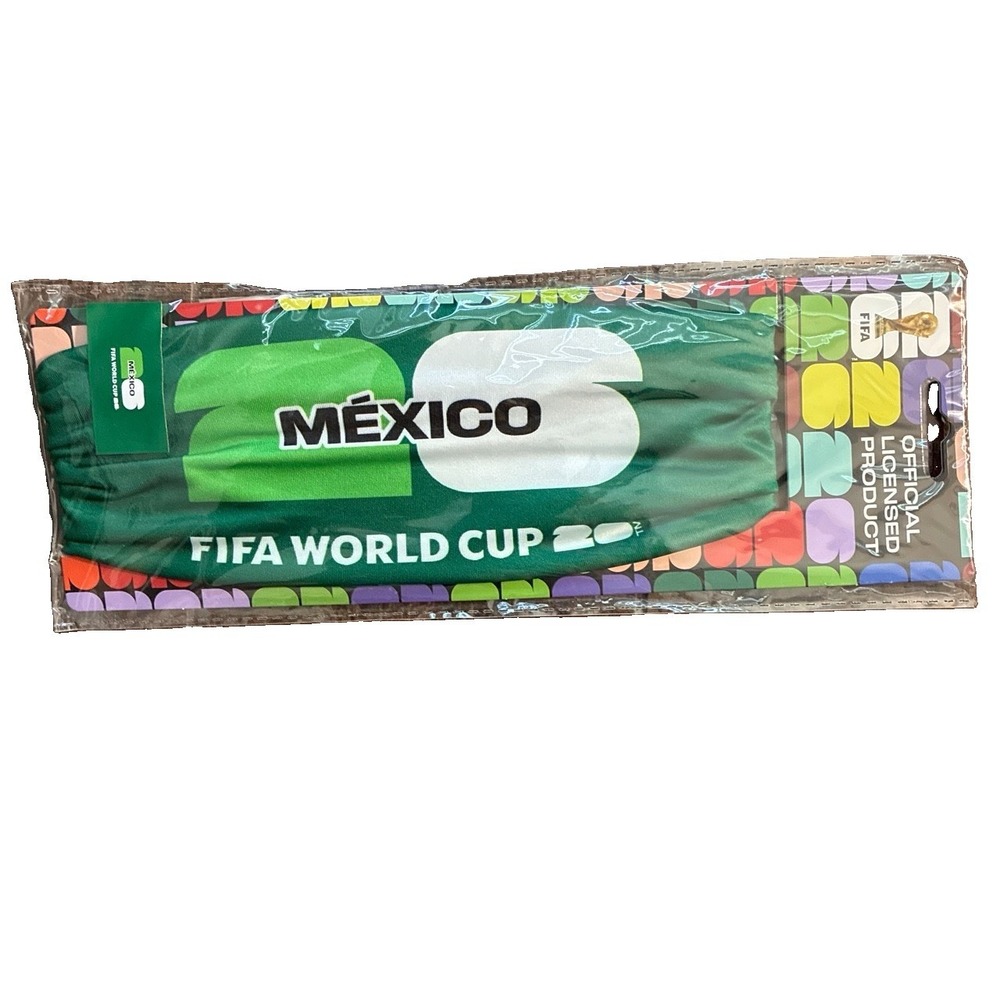 NWT FIFA 2026 World Cup Mexico Headband. One Size Fits Most.